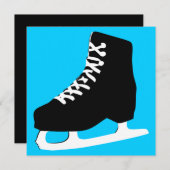 Invitation patinage (Devant / Derrière)