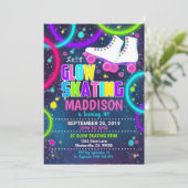 Invitation Patinage à rouleaux à rouleaux à rouleaux à roulea (Debout devant)