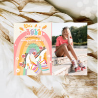 Patinage à roulettes Retro fête d'anniversaire Sup