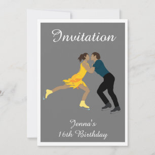 Invitation Patinage artistique