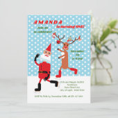 Invitation Patinage du Père Noël et du Rudolph Premier annive (Debout devant)