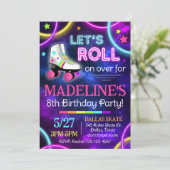 Invitation Patinage Lumineux, Invitation Patinage (Debout devant)