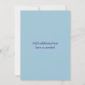 Invitation Patinage sur glace Anniversaire - African American (Dos)