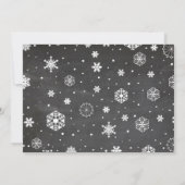 Invitation Patinage sur glace Anniversaire Photo Patinage Sno (Dos)