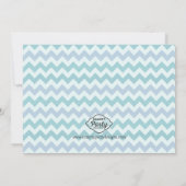 Invitation Patinage sur glace Garçon Blue Patinage sur glace (Dos)