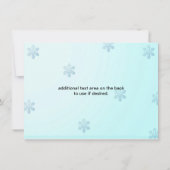 Invitation Patinage sur glace Patinage Anniversaire Fête Invi (Dos)