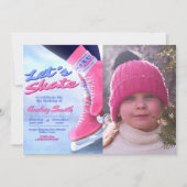 Invitation Patinez en toute liberté - Soirée de patinage hive (Devant)