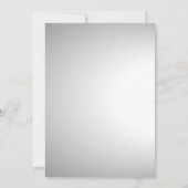 Invitation patins à glace patinage argent brillant brun rouge (Dos)