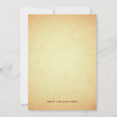 Invitation Patins à rouleaux vintages fête d'anniversaire (Dos)