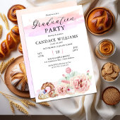 Invitation Pâtisserie Fête de Graduation de l'École Culinaire