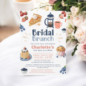 Invitation Pâtisseries de Whimsical Café Brunch Fête des mari