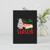 Invitation Pâtisseries en forme de sapin de Noël Debbie-Becky (Debout devant)