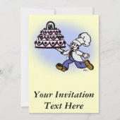 Invitation Pâtissier (Devant)