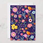 Invitation Patrimoine Hispanique National Anniversaire Flor c (Dos)