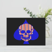 Invitation Patriot Skull (Debout devant)
