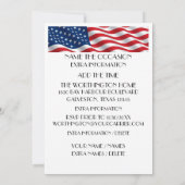 Invitation Patriotic Deco USA (Dos)