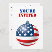 Invitation patriotique (Devant / Derrière)