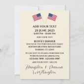 Invitation PATRIOTIQUE (Dos)