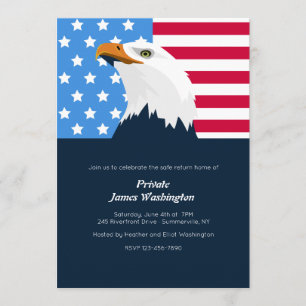 Invitation patriotique à l'aigle chauve