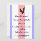 Invitation Patriotique Anniversaire (Dos)