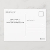 Invitation Patriotique Anniversaire Américain Drap (Dos)