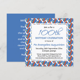 Invitation Patriotique CONGO RDC personnalisable N'IMPORTE QU