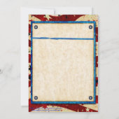 Invitation patriotique de partie (Dos)