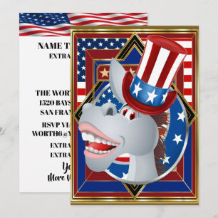 Invitation patriotique démocrate