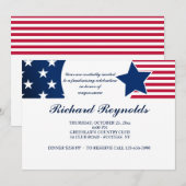 Invitation patriotique loyale américaine (Devant / Derrière)