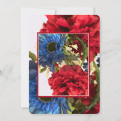 Invitation Patriotique Pique-Nique (Dos)