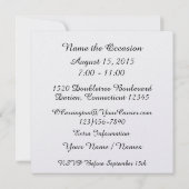 Invitation patriotique républicaine - SRF (Dos)