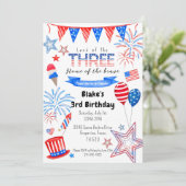 Invitation Patriotique troisième anniversaire enfa (Debout devant)