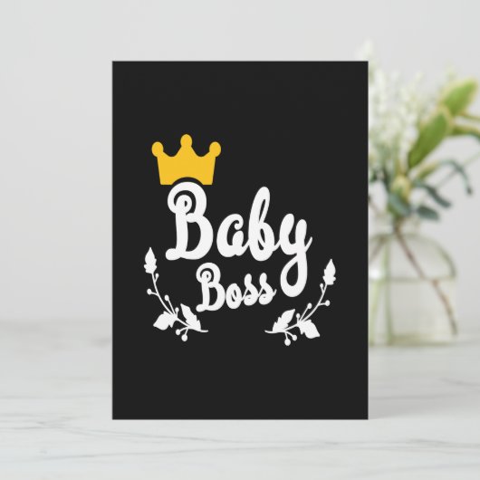 Invitation patron (Debout devant)