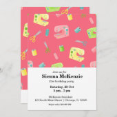 Invitation Patron de couture (Devant / Derrière)