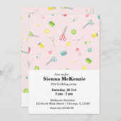 Invitation Patron de couture (Devant / Derrière)