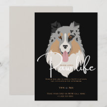 Patte de chien chiot mignon fête de vie 