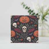 Invitation Pattern d'Halloween (Debout devant)
