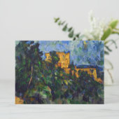 Invitation Paul Cezanne - Château Noir (Debout devant)