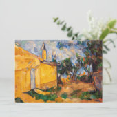 Invitation Paul Cezanne - Le Cabanon de Jourdan (Debout devant)