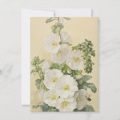 Invitation Paul De Longpre - Althæas 1901 (Devant)