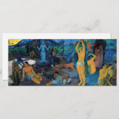 Invitation Paul Gauguin - D'Où Sommes-Nous Venus ? (Devant / Derrière)