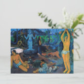 Invitation Paul Gauguin - D'où venons-nous ? (Debout devant)