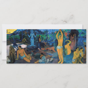 Invitation Paul Gauguin - D'où venons-nous ?