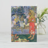 Invitation Paul Gauguin - Je vous salue Marie / Ia Orana Mari (Debout devant)
