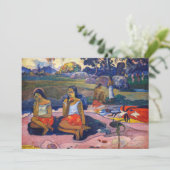 Invitation Paul Gauguin - Printemps sacré, Rêves doux (Debout devant)