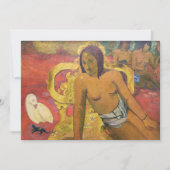 Invitation Paul Gauguin - Vairumati (Devant)
