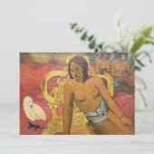 Invitation Paul Gauguin - Vairumati (Debout devant)