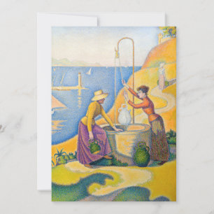 Invitation Paul Signac - Femmes au puits