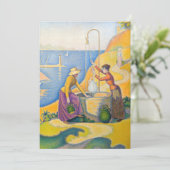 Invitation Paul Signac - Femmes au puits (Debout devant)
