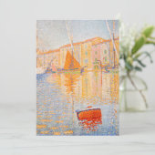 Invitation Paul Signac - La Bouée Rouge, Saint-Tropez (Debout devant)